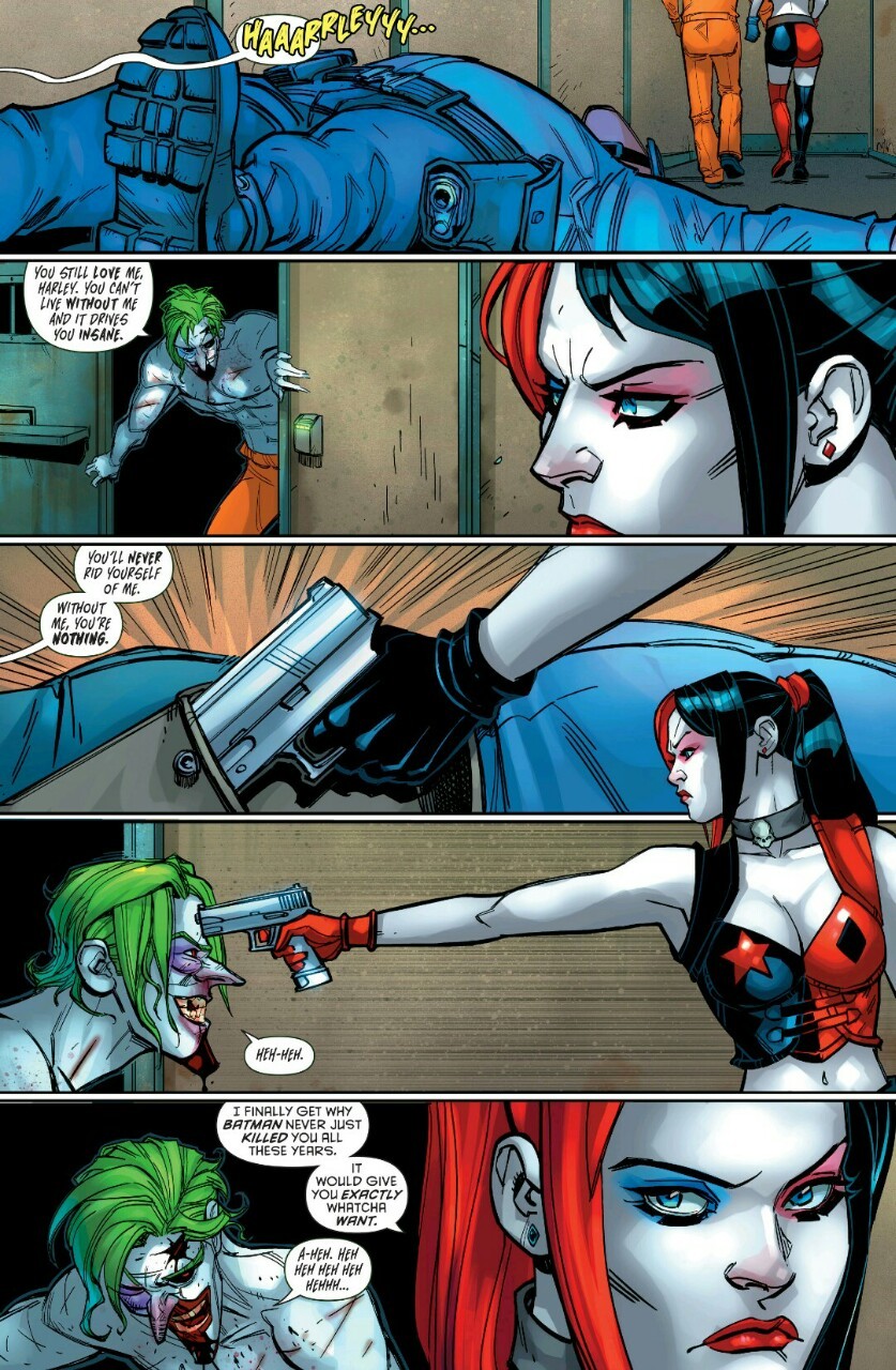 xsoldier:  Harley Quinn #25 is the absolute perfect portrayal of Harley &amp;