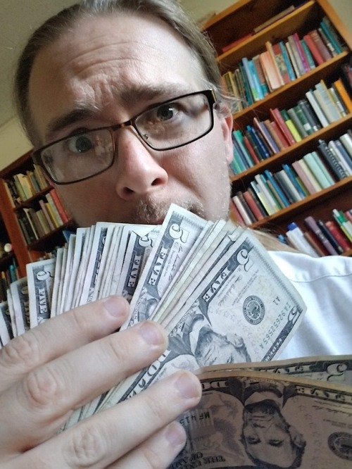 Don’t say I never got into teaching for the money! Look at fat stack of cash! I’M RICH. LET’S MAKE I