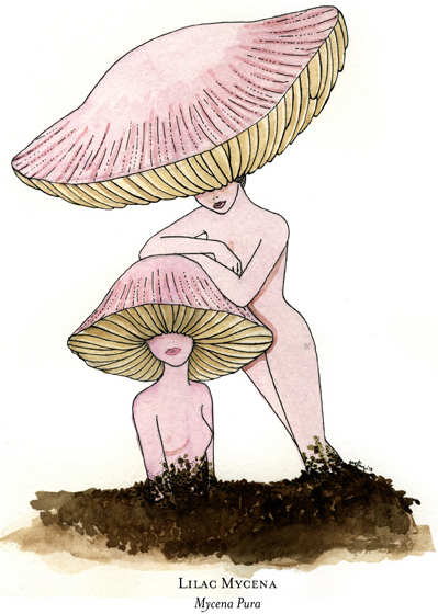 glittertomb:  Mushroom Pieces by Eveline Tarunadjaja, one of my absolute favorites