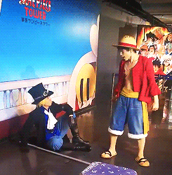sableu:  Tokyo One Piece Tower Sabo and Luffy + stealing my gotdamn heart Sources