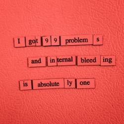 unimpressive:  Fridge poetry that speaks