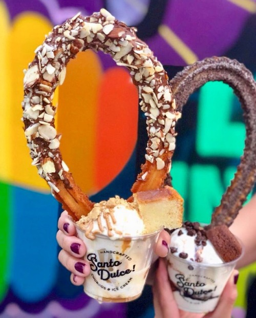 Santo Dulce! Handcrafted Churros & Ice Cream  Miami, FL  Credits Find the best foodie spots! #fo