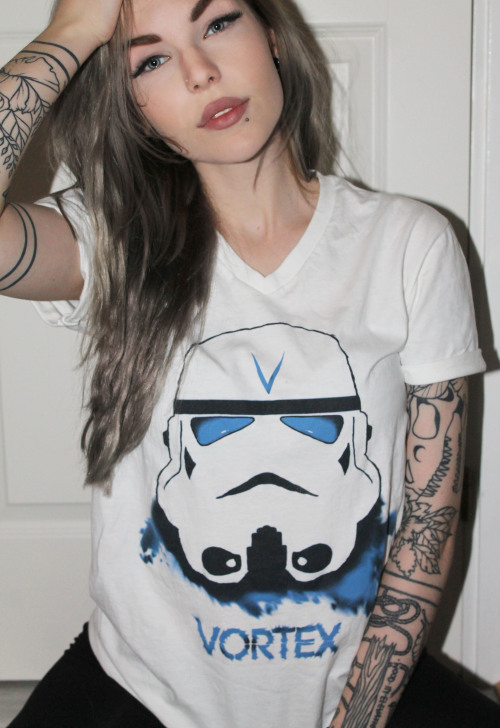vortexclothing: Alexandra Lonnback for VORTEX CLOTHINGPurchase this t-shirt here : vortexclot