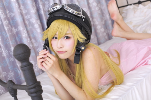 Porn Pics Bakemonogatari - Shinobu Oshino (Aisaka Megumi)