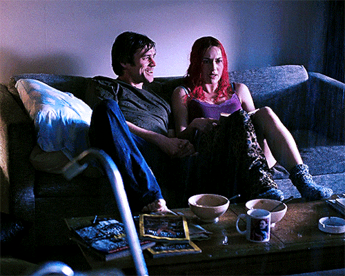 witchinghour:Jim Carrey and Kate Winslet as Joel Barish and Clementine Kruczynski