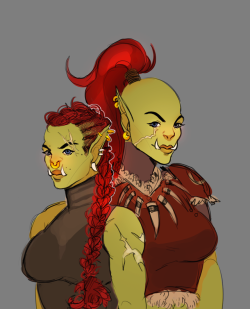muruchi: orc sisters my character on the
