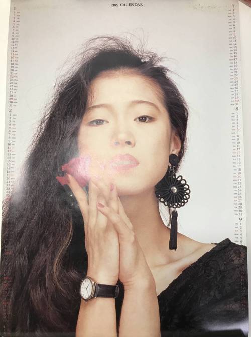 culturaladoption2world:Akina Nakamori 1989 Calendar