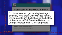 Thisiseverydayracism:  Trump Actually Compared His Ratings To Those After The World