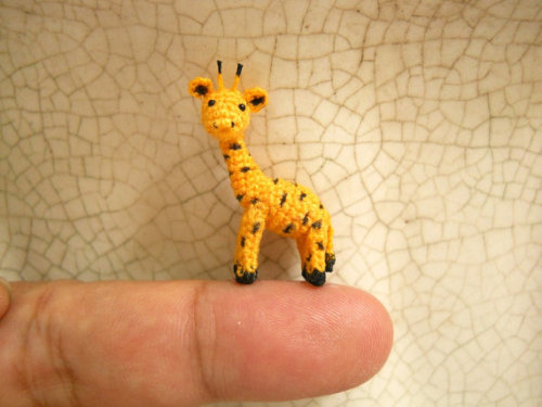 XXX unamericaneagle:  Miniature Crochet Animals photo