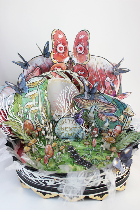  “Heirloom” Pop-Up Art Book by Alison Ann Woodward unfolds piece by piece