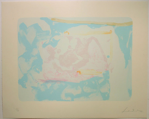 Reflections III, 1995, Helen FrankenthalerMedium: lithography