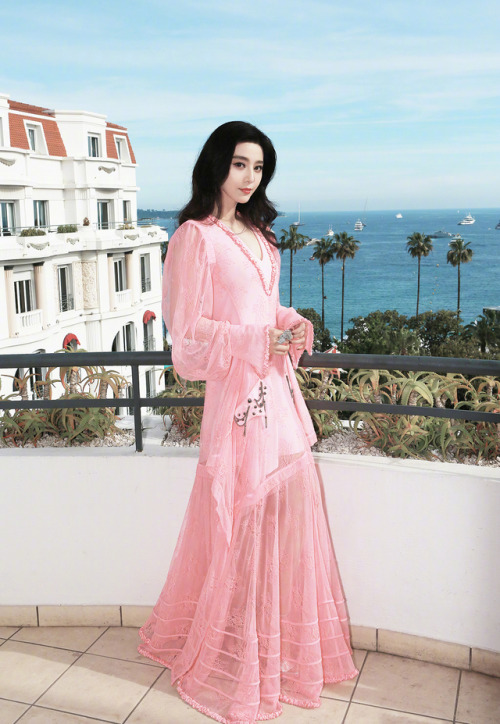 dolley-charlotte:Fan Bingbing attends the 70th Anniversary Screening at the 70th Cannes Film Festiva