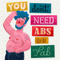 mellyemclark:  Body positivity always! Print