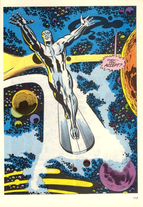 super-nerd:  Silver Surfer — Jack Kirby 