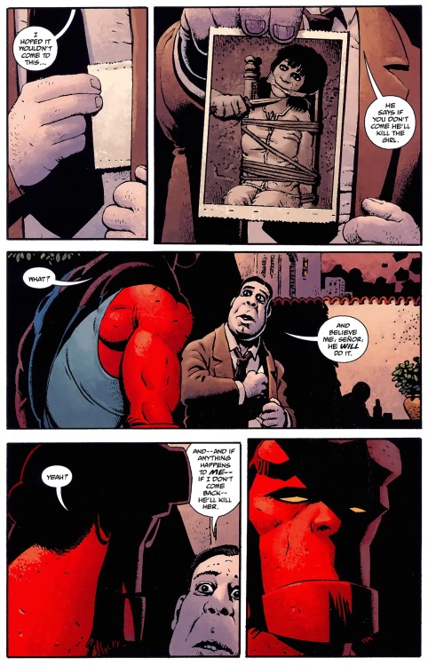 masoassai:hellboyfansinhell:&ldquo;Whatever&rdquo;From the pages of HELLBOY: HOUSE OF THE LIVING DEA