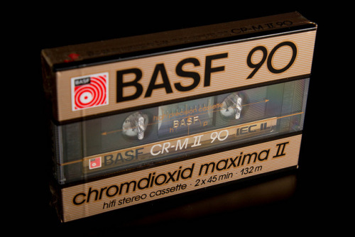 technblog:  Compact Cassette BASF chromdioxid maxima II 