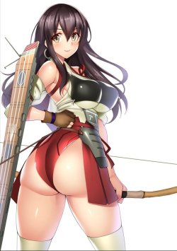 akagi (kantai collection) drawn by takeda