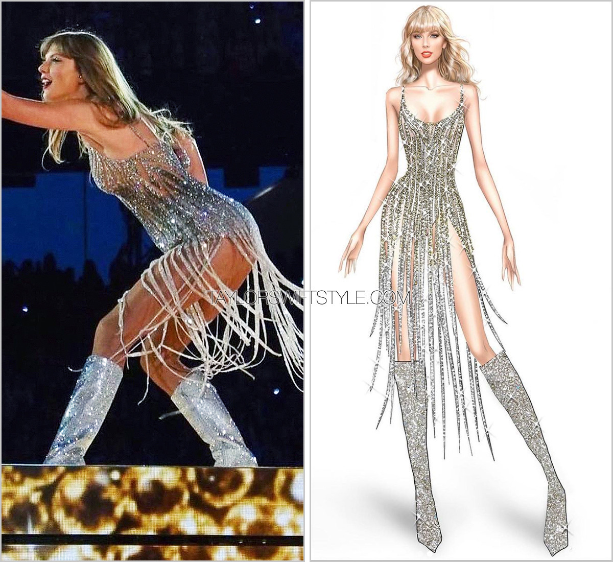 Taylor Swift Takes 'Eras Tour' Wardrobe and Louboutins to Mexico City –  Footwear News