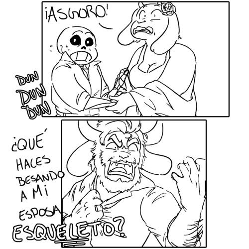 pig-demon:[SCREAMS IN SPANISH]I present Undernovela the AU where everyone is very dramatic, speak es