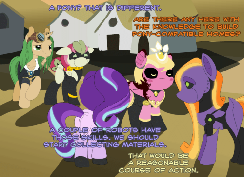 ask-omegacoder:  Welcome to eerie town. We Repair Ponies #150   =o