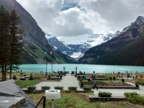 Lake Louise from the Fairmount Hotel