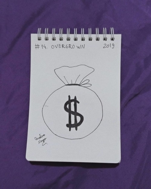 Meu sonho é achar um saco cheio de dinheiro! . . . #photooftheday #inktober2019 #inktober #inktoberb