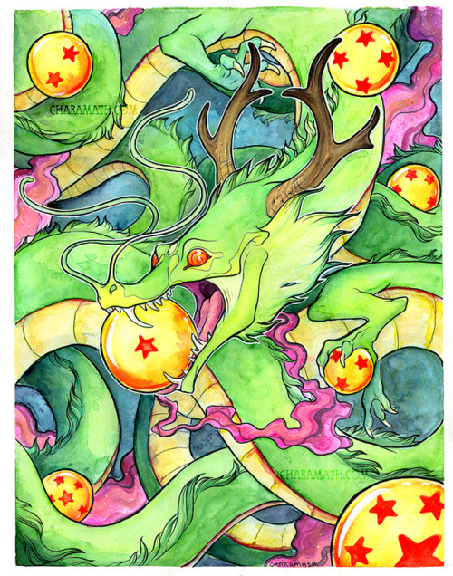 I finally finished my Shenron from the Character Design Challenge in November.  I’ll be bringing som