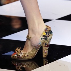 skypixie: Dolce &amp; Gabbana Fall 2016 Ready-to-Wear shoes 