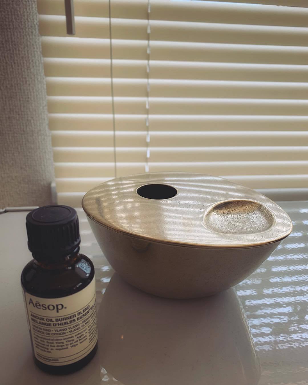 nowadays (Aesop BRASS OIL BURNER that is practical and)