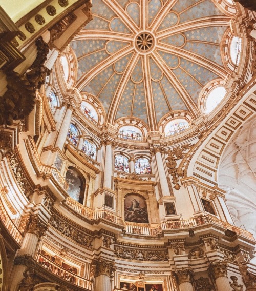 wanderlusteurope:Catedral de Granada, Andalucía, Spain