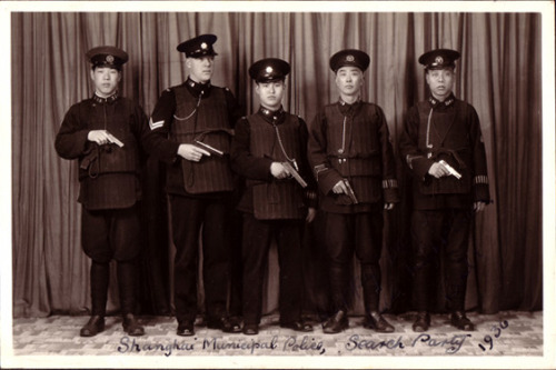 Shanghai Municipal Police, 1930.