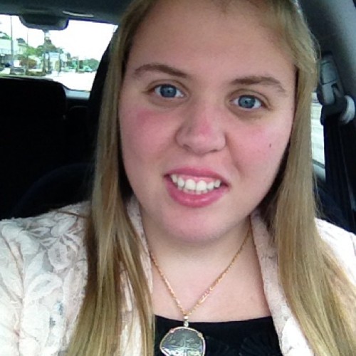 #nofilter #selfie #tampa #florida #blueeyes #blonde #car #pink