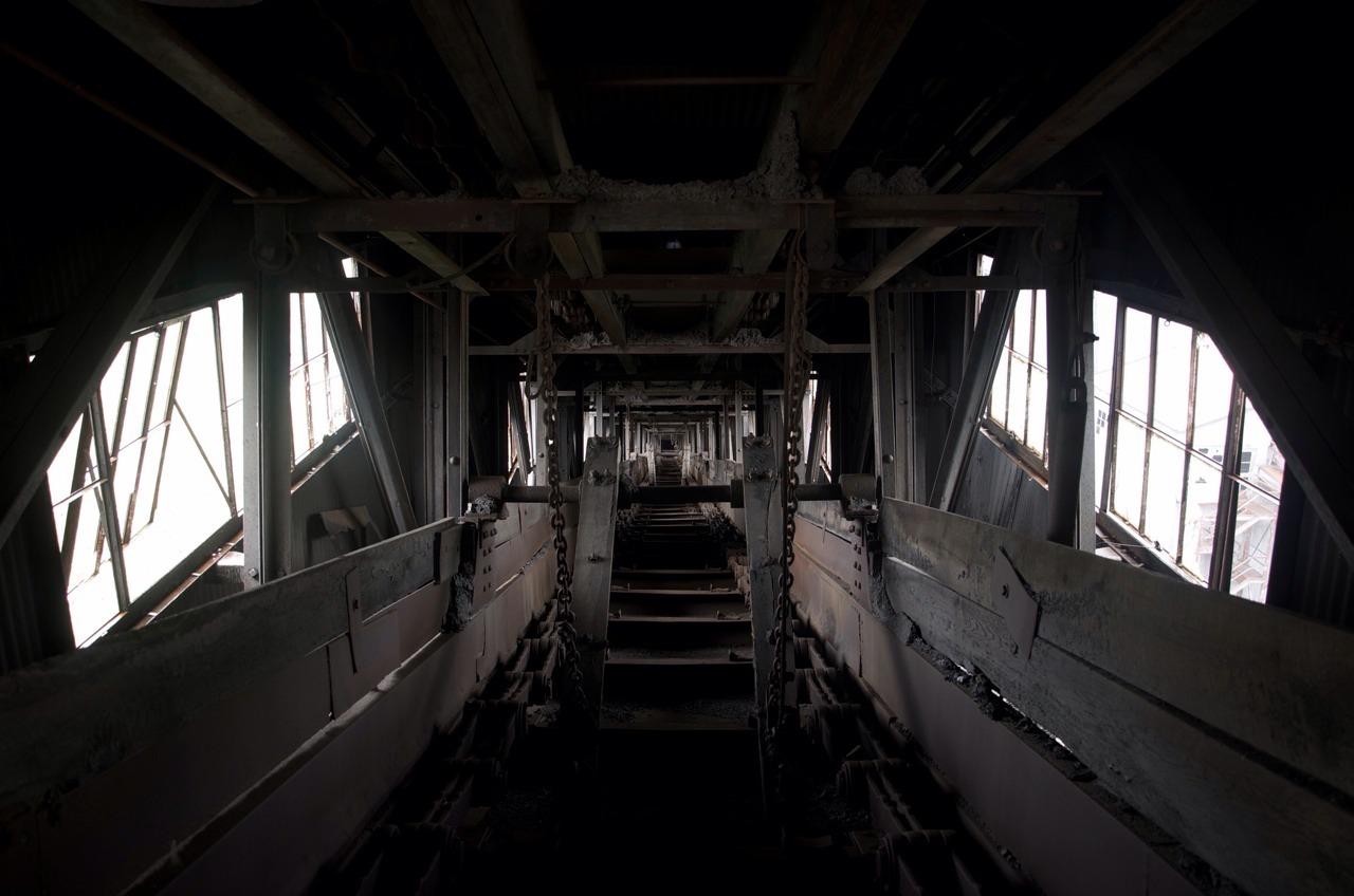 filthcityphotography:  R.I.P. Ashely-Huber coal breaker. 1938-2014  Sadly these are