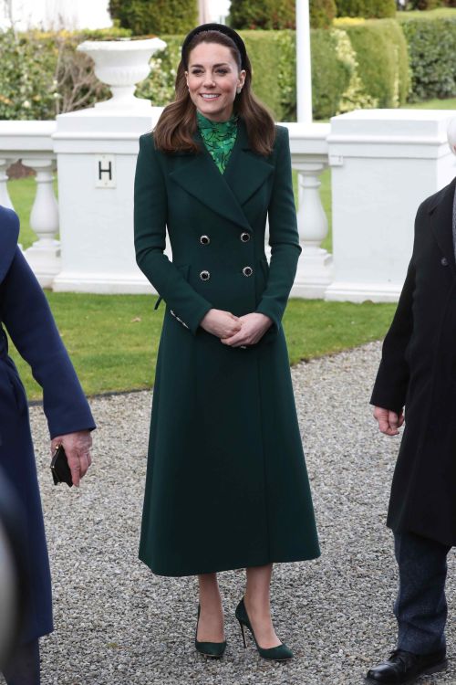 a-duchess-and-a-prince-wk: europesroyals: vikkates: The Duchess of Cambridge in Green (Part 2)My fav