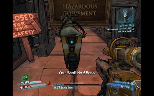 if you’re still not playing Borderlands 2, ESPECIALLY the Tiny Tina DLC: you’re fucking 