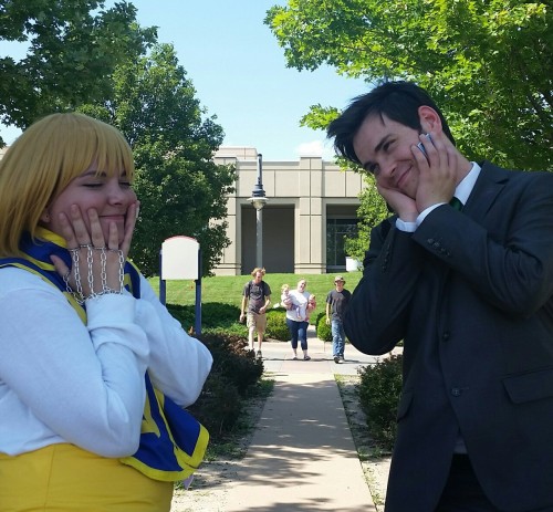 50shadesofkurapika: i did promise some pictures of my kurapika cosplay so here (and bonus leorio!) i