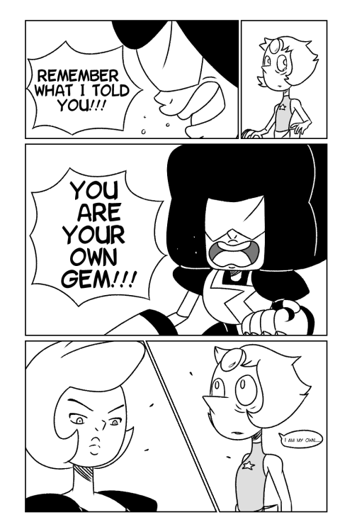 808lhr:  If they ever meet Yellow Diamond, I wonder if she has a Pearl of her own. Hey!  It’s been a while!  I’ve been working on this for a while now thought I’d share :3c Edit: Cleaned up some of my lines and used actual text that isn’t my