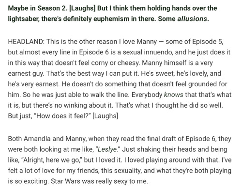 I Have Never Felt More Weirded Out By A Star Wars Interview In My Life
