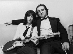 soundsof71:  Patti Smith and John Belushi