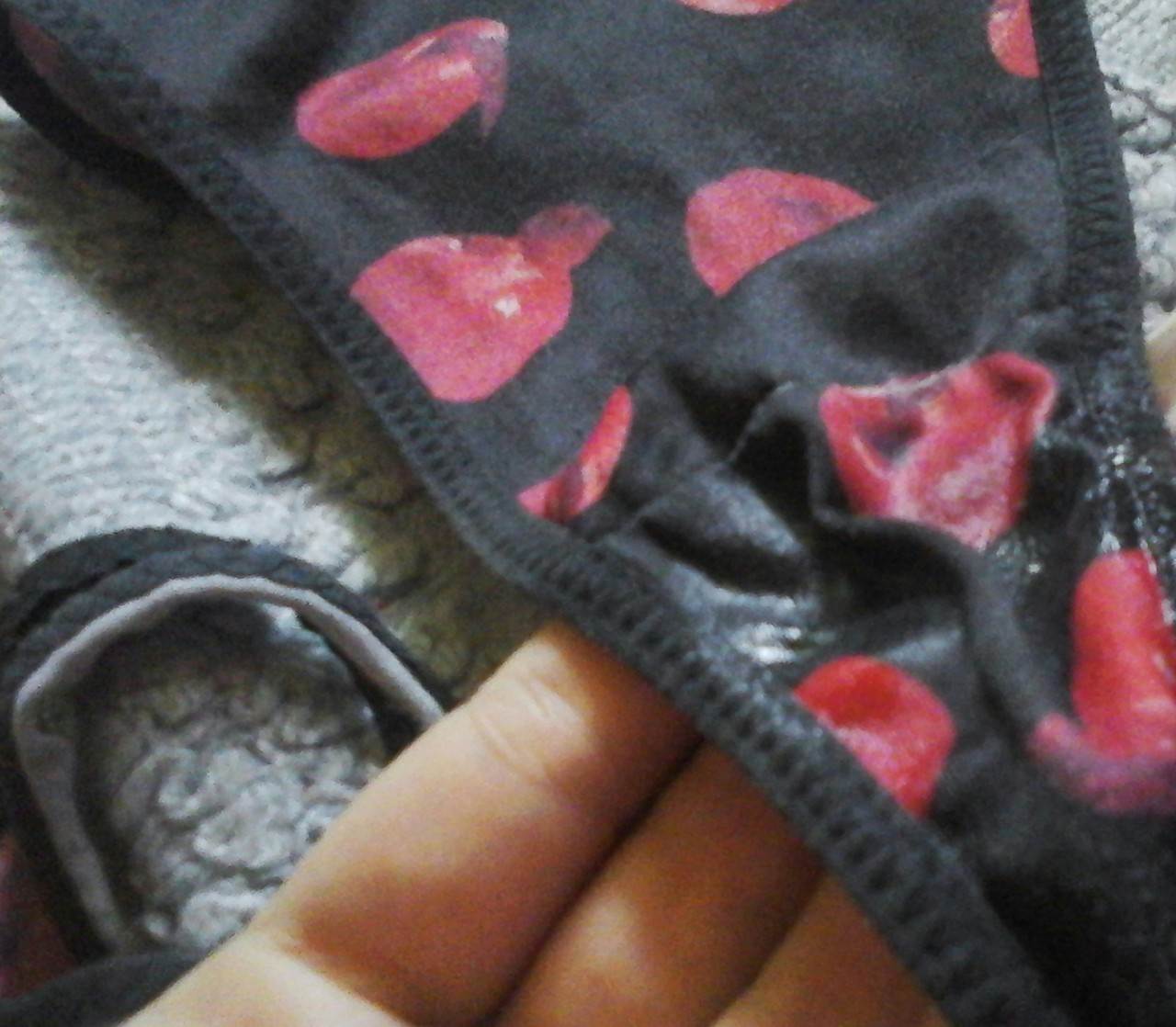 balcanfuckdoll:  Soaked panties as requested ;)