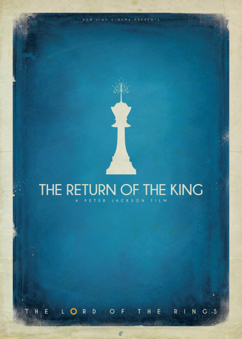 Insanely cool Lord of the Rings posters by artist Patrick Connan.