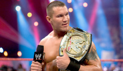 fishbulbsuplex:  WWE Champion Randy Orton