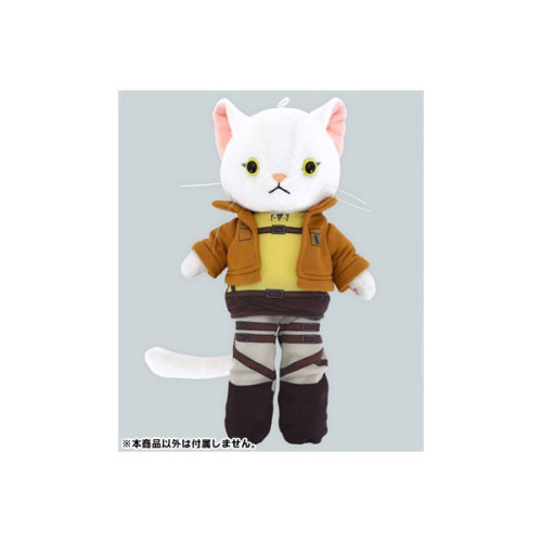 snkmerchandise: News: Shingeki no Kyojin x Broccoli Nyaa~ Costumes Original Release Date: July 2017Retail Price: 2,100 Yen each A first look at the upcoming Survey Corps cape & Levi uniform outfits for Broccoli’s Nyaa~ Costumes at AnimeJapan 2017!