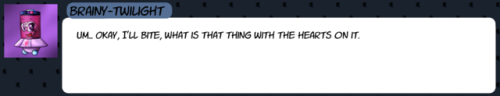 askthecookies: Sakura: … Brainy already mentioned the hearts, Freesia. Freesia: Where? I like, just got here? Was that a question?  <3