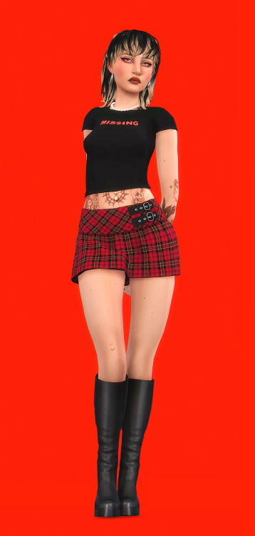 bauhauzzz: IS THAT MY SIM IN RAINBOW?a sims CAS challenge by @hufflepuff-sim tagged by @itsmariejane