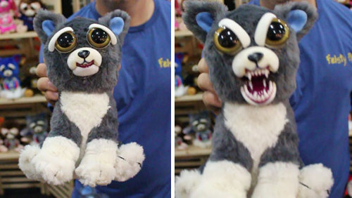 culturenlifestyle: Stuffed Animals Transform From Cute to Scary When You Squeeze Them Think Geek reminds us that, “we’ve all heard the saying ‘Don’t judge a book by its cover.’ Well the same can be said for animals. There is a reason that most