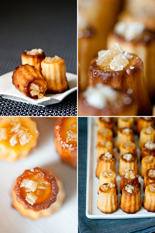 GF Ginger Mochi Canneles