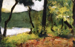 labellefilleart:  Lake in Mark Brandenburg, Lesser Ury 