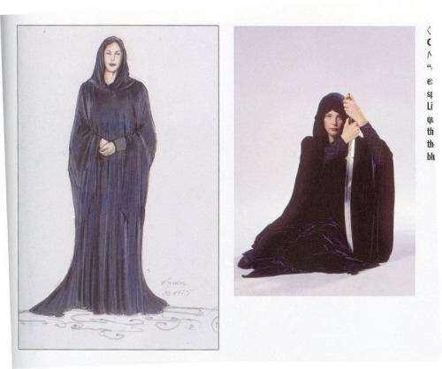 Costumes of the elf Arwen from the wonderful trilogy “The Lord of the Rings”. A total of