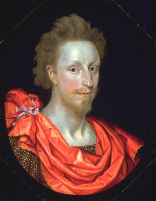 Portrait of a Man in Classical Dress, possibly Philip Herbert, 4th Earl of Pembroke, by Marcus Gerar